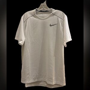 Nike White Short Sleeve Performance Tee